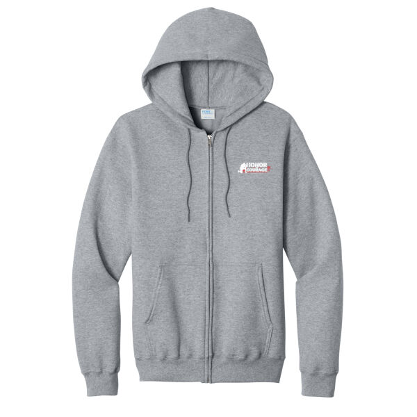LC - Core Fleece Full Zip Hooded Sweatshirt Thumbnail